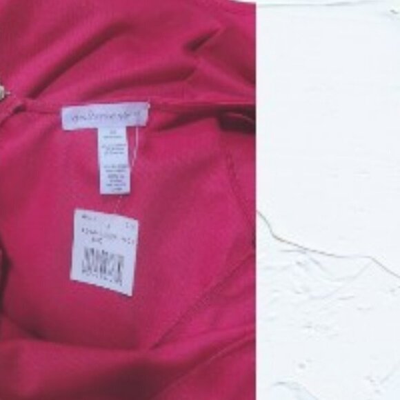 Ambiance Red Dress with Ruffle Evening Wear in Size Medium - NWT - Picture 3 of 3